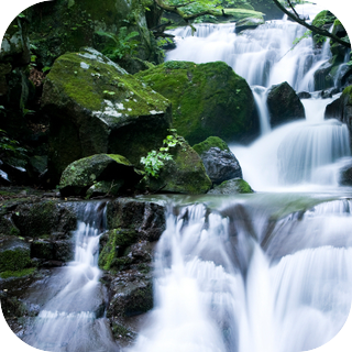 Mountain Waterfall